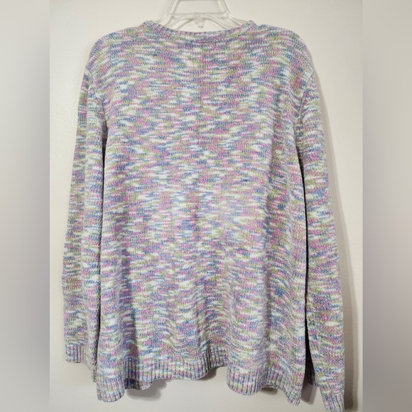 Multicolor Knit Womens Sweater - Picture 4 of 4